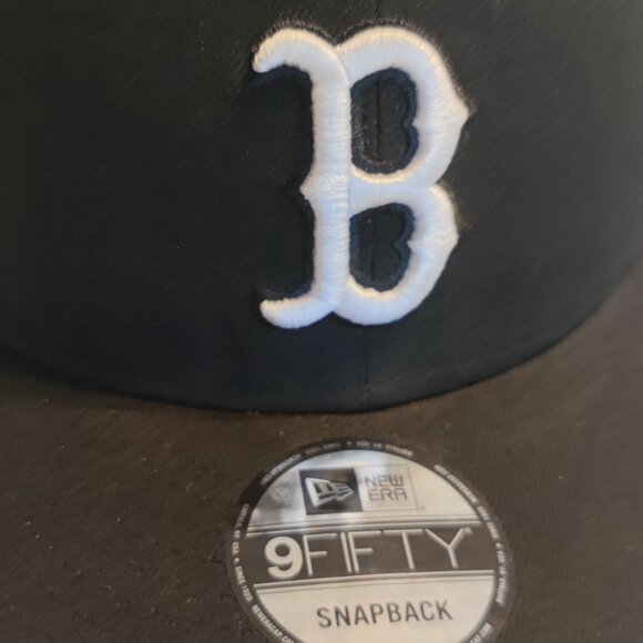 Boston Red Sox 9FIFTY Adjustable Snap-Back New Era Cap - Black - Picture 5 of 6